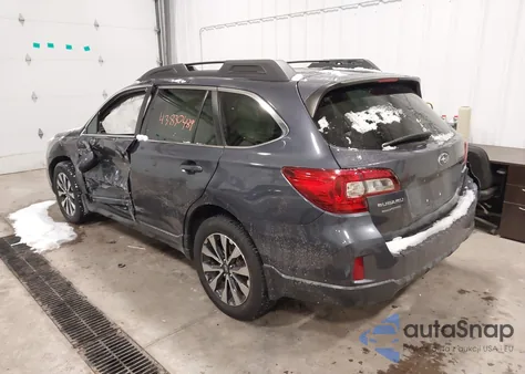 2015 Subaru Outback 2.5I Limited z USA, uszkodzony, nr VIN 4S4BSBLC4F3239641